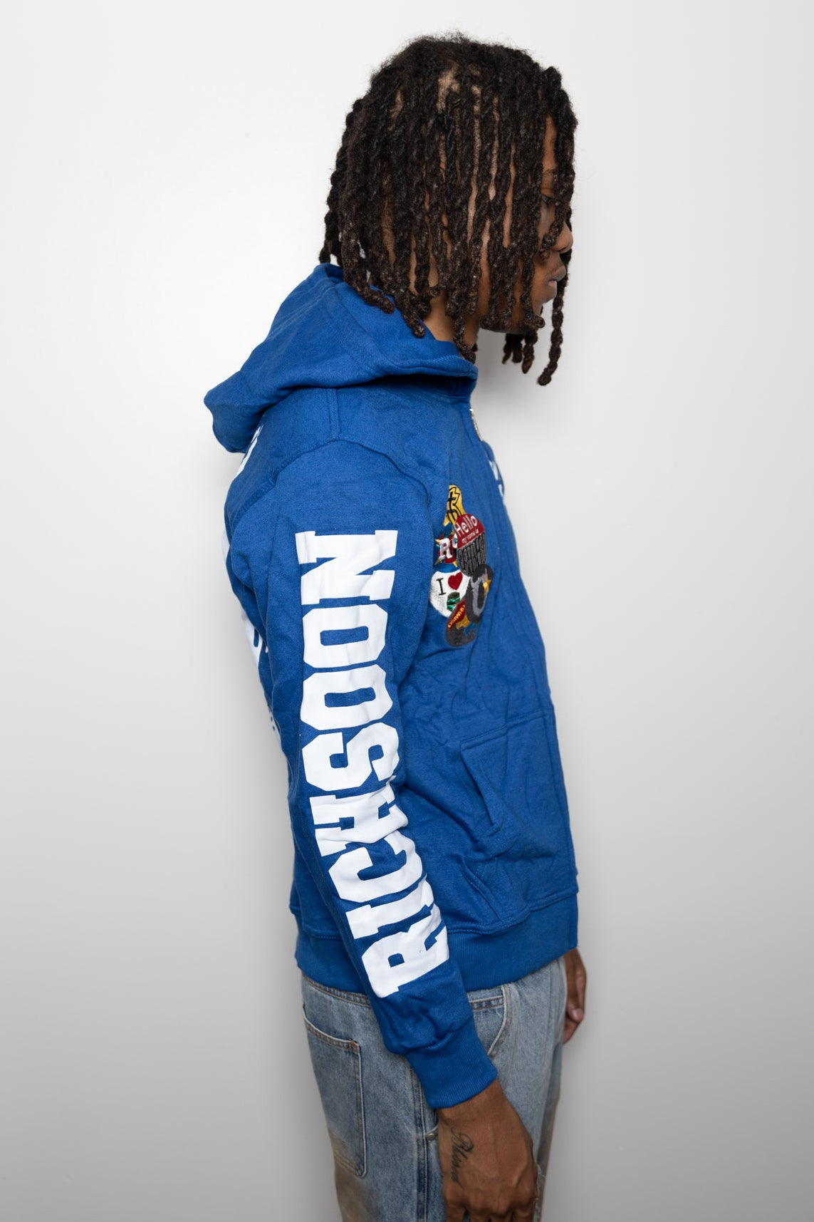 Patchwork Zip Up