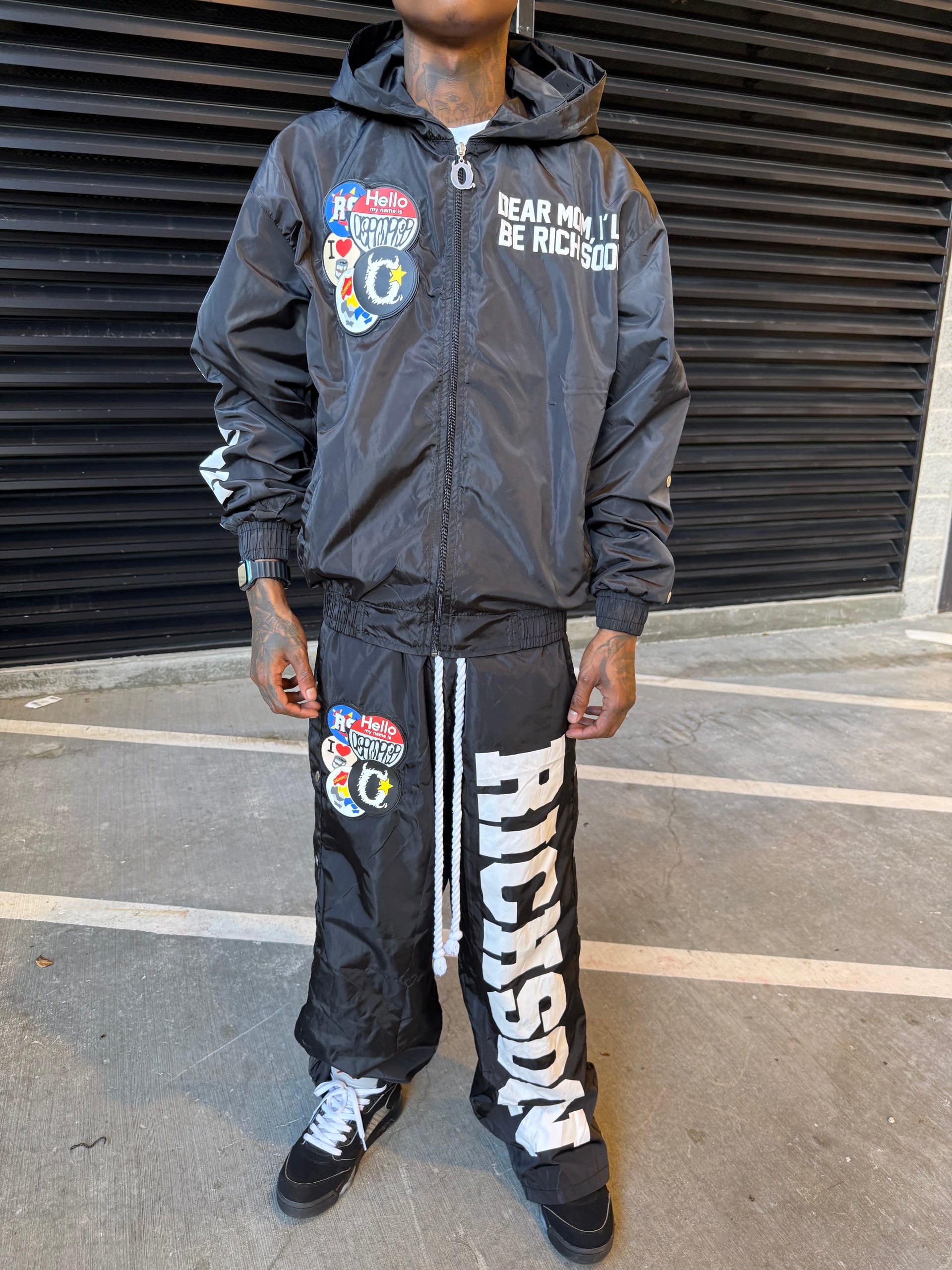 Dear Mom I’ll Be Rich Soon Windbreaker Sets