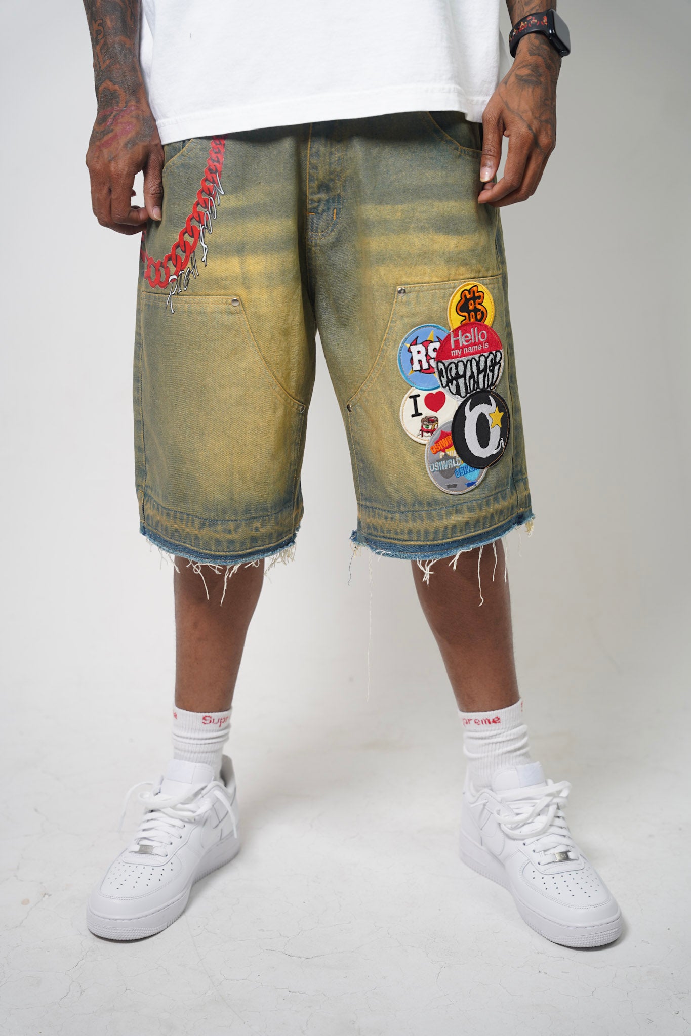 Patchwork Jorts