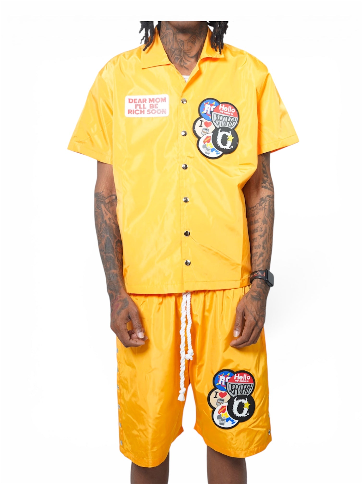 DMIBRS Windbreaker Short Set
