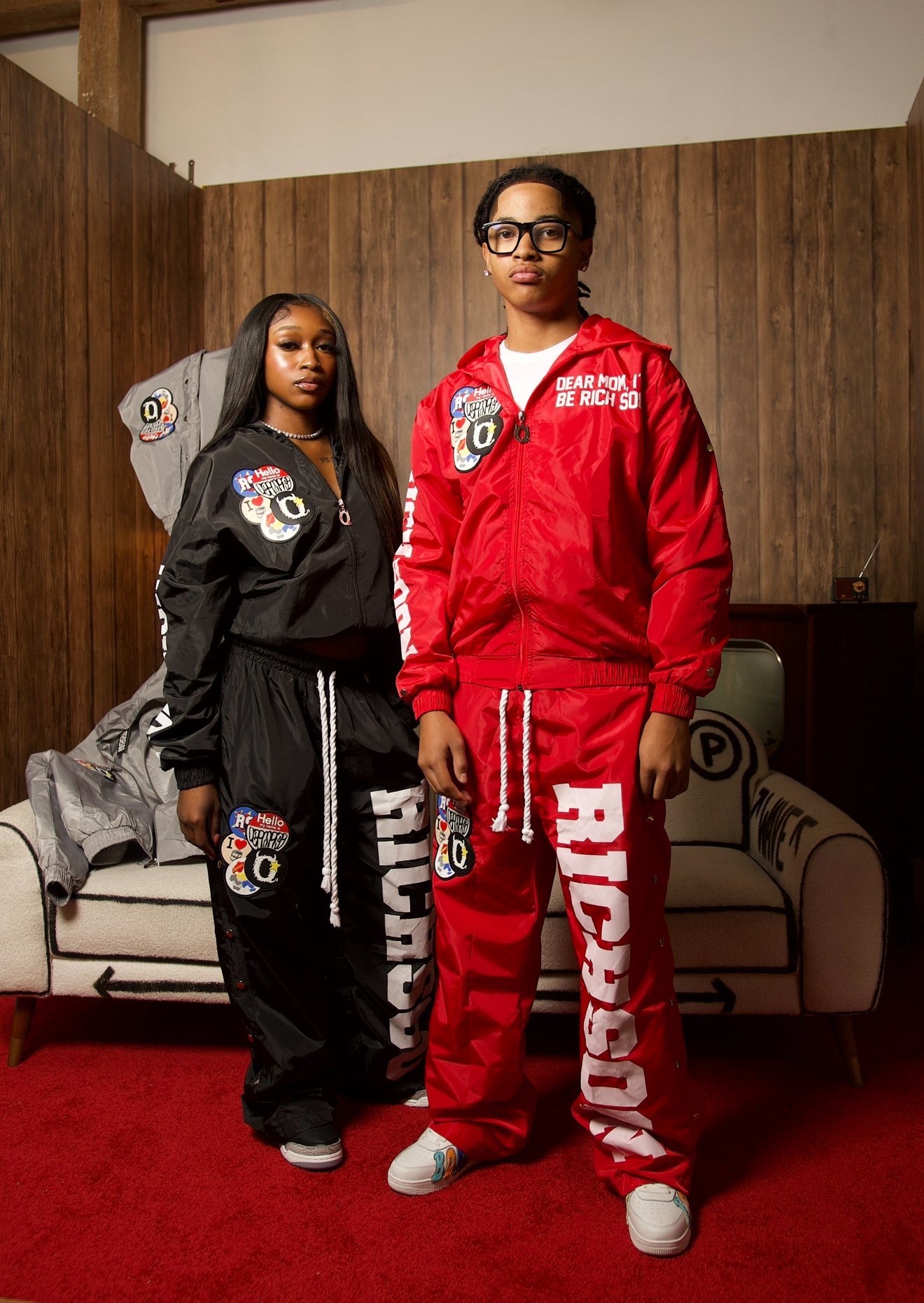 Dear Mom I’ll Be Rich Soon Windbreaker Sets