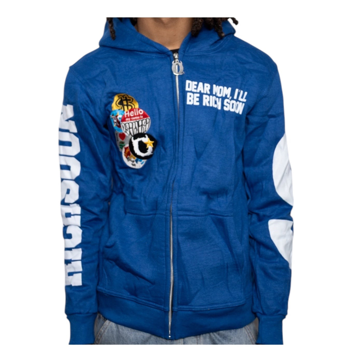 Patchwork Zip Up