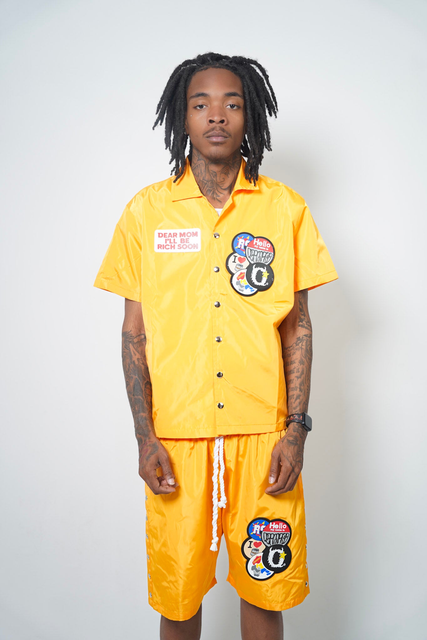 DMIBRS Windbreaker Short Set