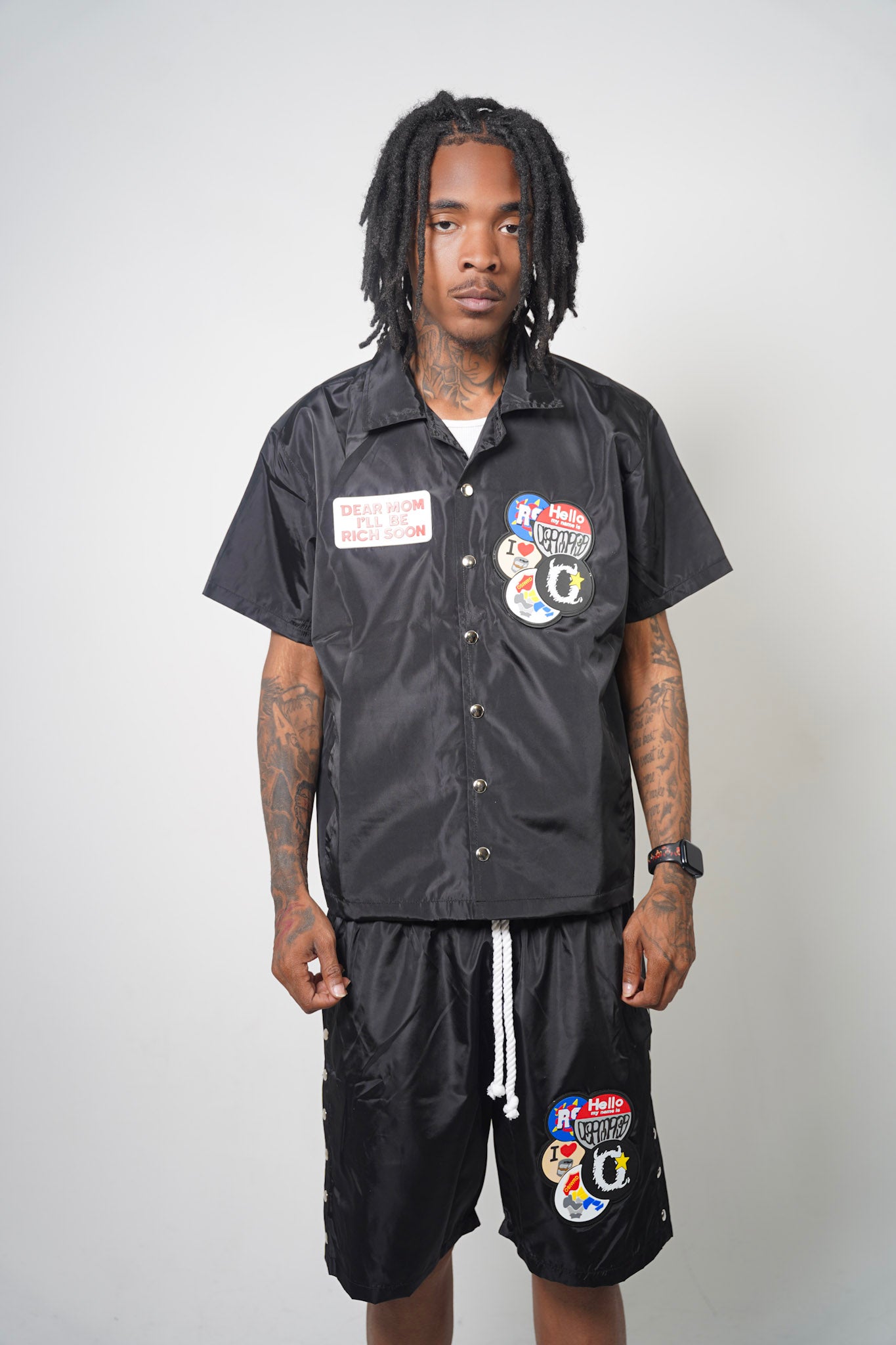 DMIBRS Windbreaker Short Set