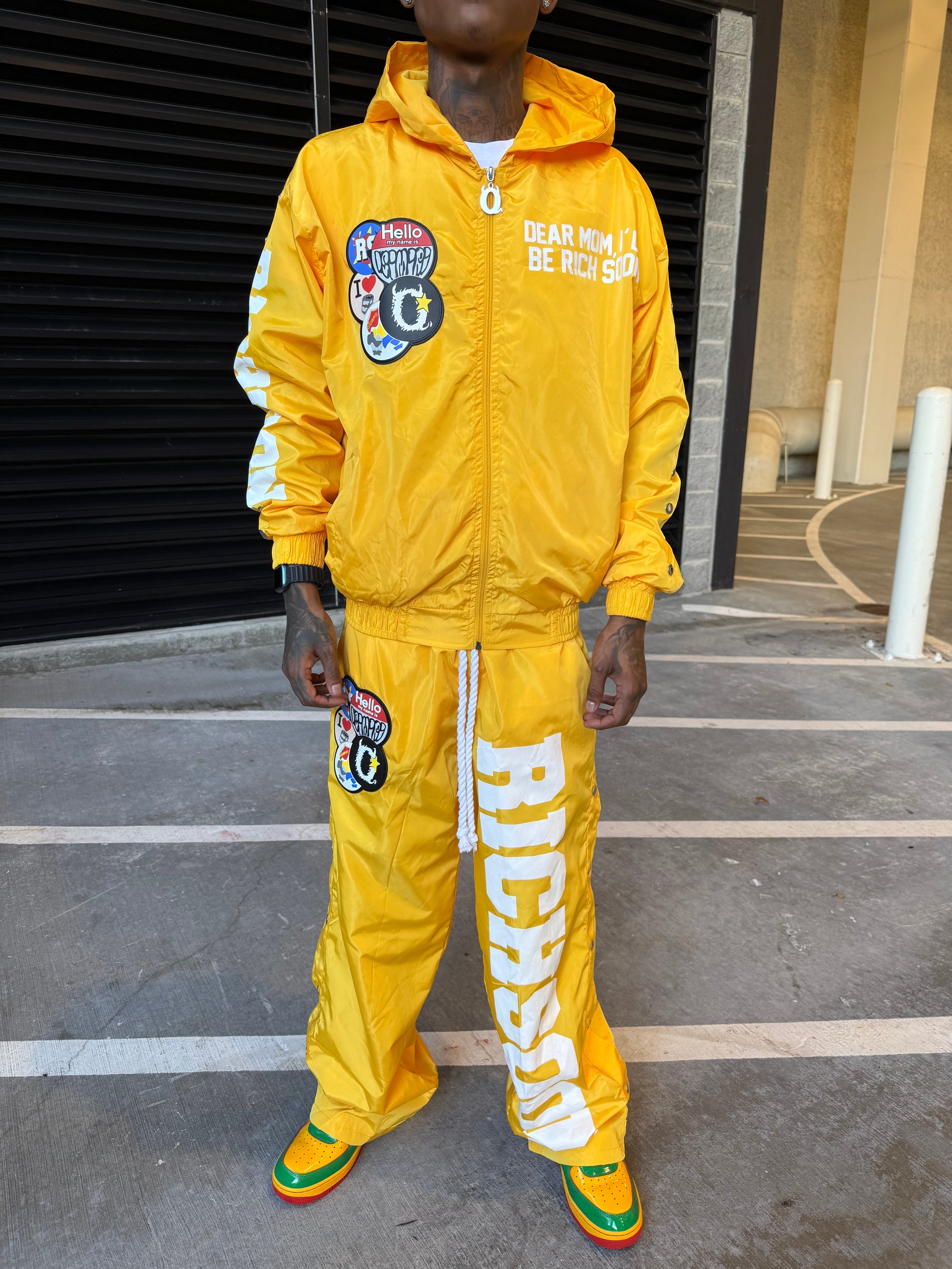 Dear Mom I’ll Be Rich Soon Windbreaker Sets