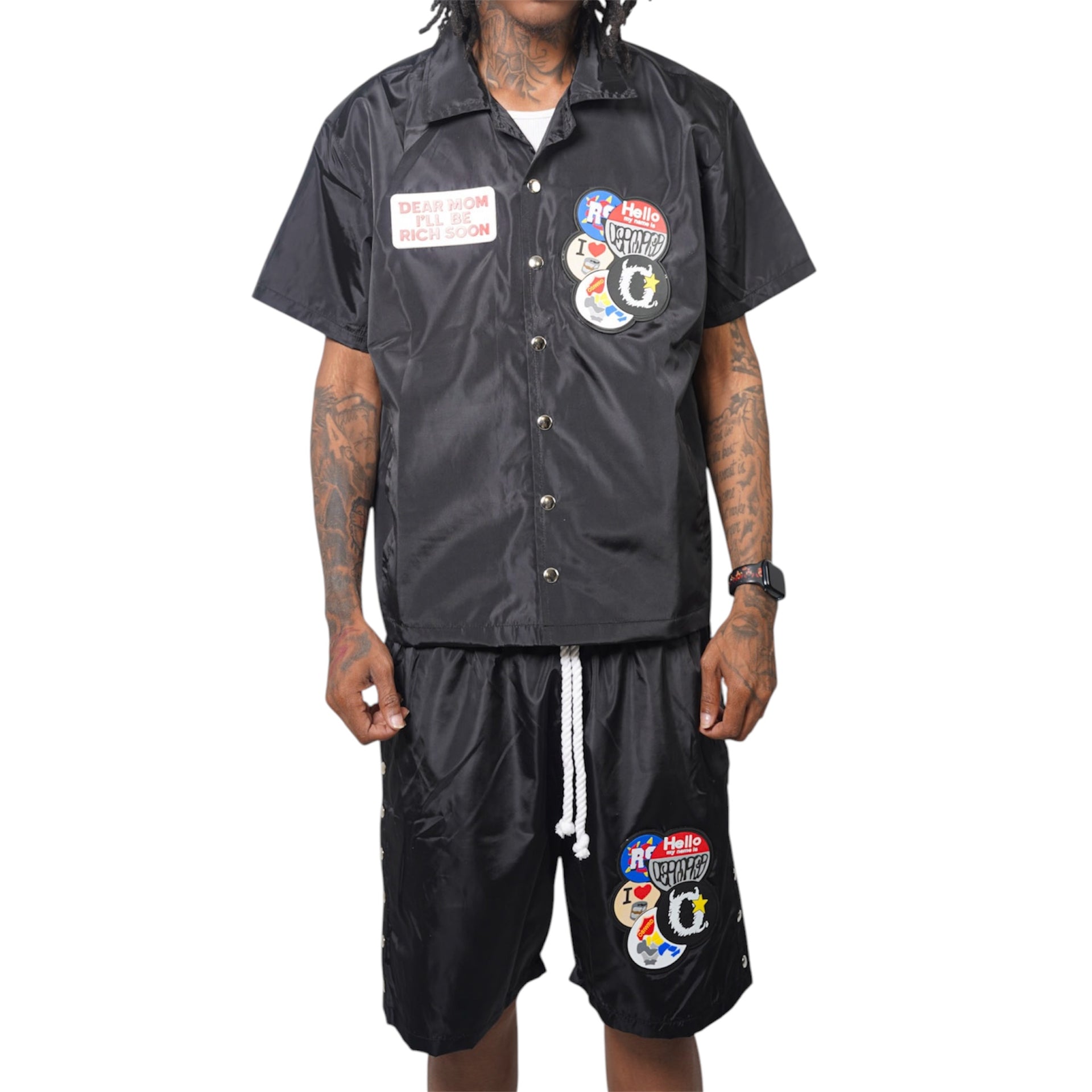 DMIBRS Windbreaker Short Set