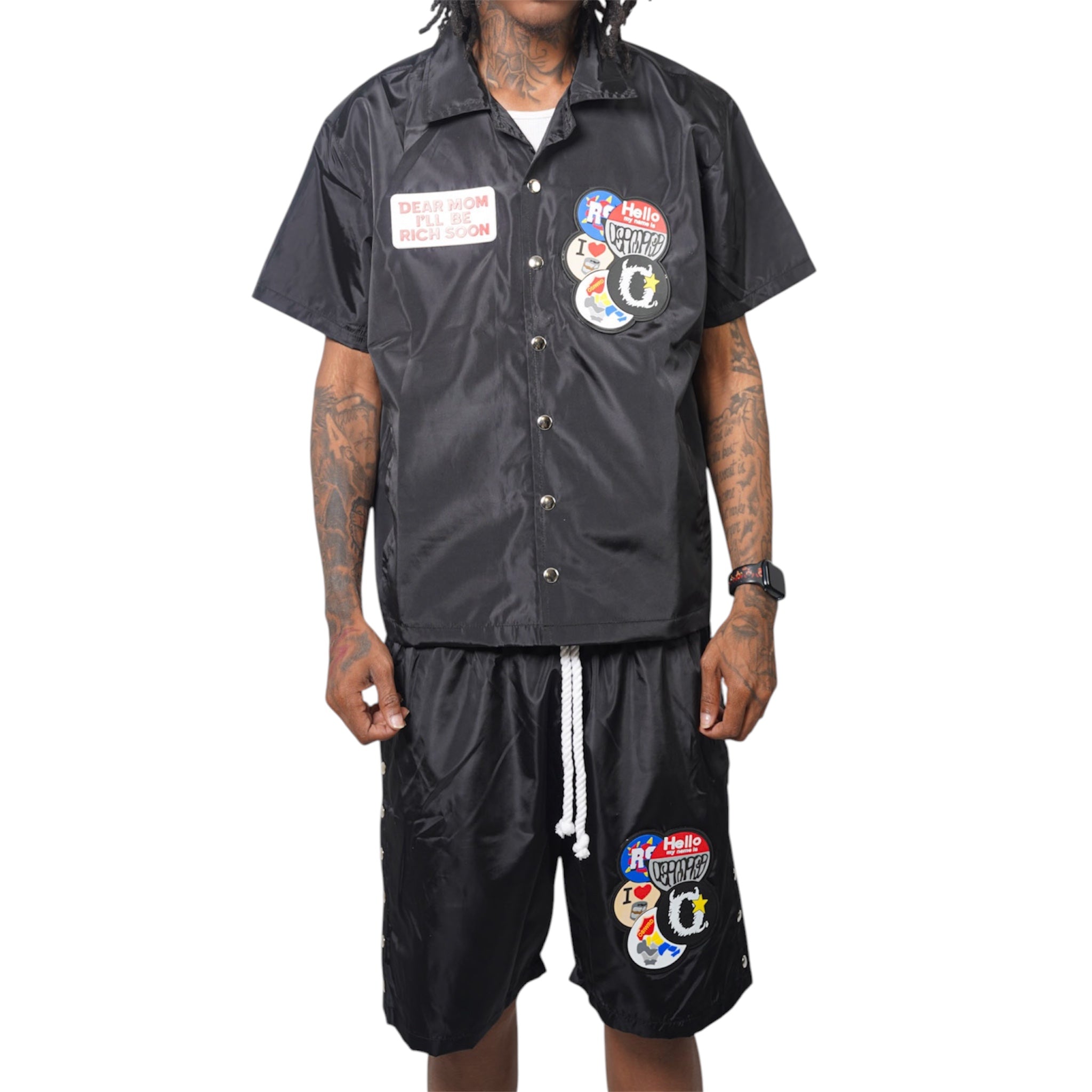 DMIBRS Windbreaker Short Set